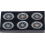 6-Pack Silver Negative Ion Radiation Shield Stickers for Electronic Devices, Round, Strong Adhesion, Multifunctional, EMF Heat Abs 3