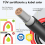 Solar Panel Y Branch Parallel Connector Cable, 30A 1000V 6mm2 2 to 4 Splitter Extension Lead for PV System Connection 3