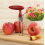 Apfelentkerner Apfelkernausstecher Edelstahl Apple oder Pear Entkerner Entfernermit Core mit scharfer gezackter Klinge Angle Handle Red 4