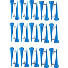 Automatische irrigatieset, druppelirrigatiesysteem voor de tuin, 30-delige set voor planten, bloemen, kassen en kerstverzorging.