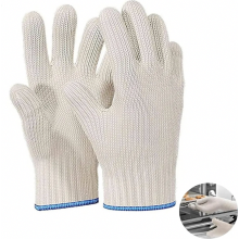 Hittebestendige ovenhandschoenen, grillhandschoenen en kookwanten voor binnen- en buitengebruik, bakken, pannen hanteren, barbecueën en in de keuken