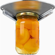 Verbeterde roestvrijstalen potopener voor onder keukenkastjes, speciaal voor senioren, deksel- en flesopener voor mensen met zwakke handen, blikopen