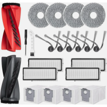 22-osainen pölynimurin lisävarustesarja Qrevo S5V-, Qrevo Curv-, Qrevo Curv S5X-, Qrevo Edge- ja Qrevo Edge S5A -malleille, 2 päävartta