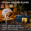Audizio RP335 Record Player with Bluetooth, Stereo Speaker System & Vinyl Stand 2