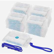 Verpakking met 40 navullingen voor Swiffer stofdoeken, wegwerpstofdoeken met 2 handvatten voor het verwijderen van dierenhaar, stof en vuil.