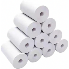 10 rullaa lämpöpaperia 57 mm x 30 mm x 7 m täyttöpaperia lasten pikakameroille ja mobiililaitteille tarkoitettuihin minivalokuvatulostimiin