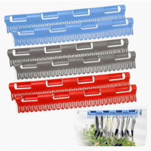 Set van 6 sokkenhangers voor droogrek, plastic sokkenclips, hangend sokkendroogrek voor sokken en ondergoed, wasorganizer voor thuisgebruik