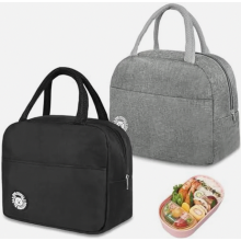 Small Cooler Bags 5.5L, Set of 2, Foldable Insulated Lunch Bags with Foil Lining, Portable Lunch Tote for Work, Camping, Travel, a