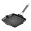 STAUB 24cm CAST IRON SQUARE GRILL PAN WITH PURING SPOUT, BLACK 1