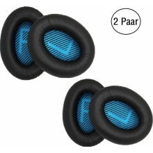 4 Pairs Replacement Ear Pads for Over Ear Headphones, Protein Leather Cushion Comfort Ear Cushions, Soft Durable Black E