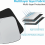 Foldable Car Windshield Sunshade, UV Protection Front Sun Visor for Interior Use, Easy Storage, Fits Compact Vehicles, 1 4