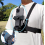 Multi-Function Adjustable Phone Chest Mount Clip Holder for Action Camera and Smartphone, Hands Free Selfie Support, Spo 2