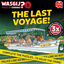 Jumbo Wasgij Pieces of Evidence 1 - The Last Voyage (2 x 500 and 1 x 1000 Piece Jigsaw Puzzle Set)