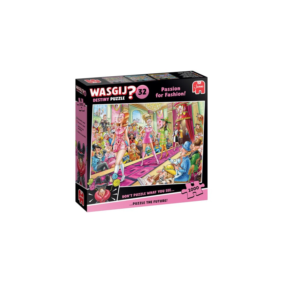 Wasgij Jumbo Destiny 32 - Passion For Fashion! 1000 Piece Jigsaw Puzzle