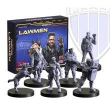 Monster Fight Club Cyberpunk Red Combat Zone Miniaturen Erweiterung: Gesetzeshüter Starter Gang