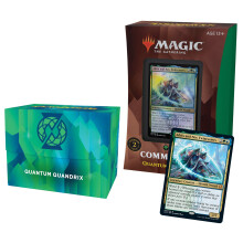 Magic: The Gathering Strixhaven Commander Deck - Quantum Quandrix (Blau-Grün)