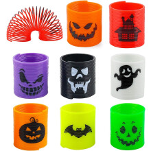 JOHOUSE Magic Springs, 40PCS Plastic Spring Toy Party Supplies for Halloween Trick or Treat, Classroom Giveaways, Party Favors