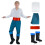 Costume Prince Eric pour Hommes Cosplay Halloween 2XL 1