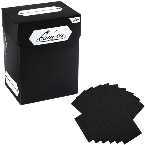 Quiver Time Roter Trading Card Deck Block & Hüllen-Bundle für Magic: The Gathering