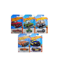 Hot Wheels Hot Trucks Die-Cast Cars, 5-Pack, Random Hot Trucks Collection, Random Trucks (Styles May Vary)