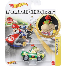 Hot Wheels Mario Kart Bowser Jr. in Flame Flyer Kart Mariokart