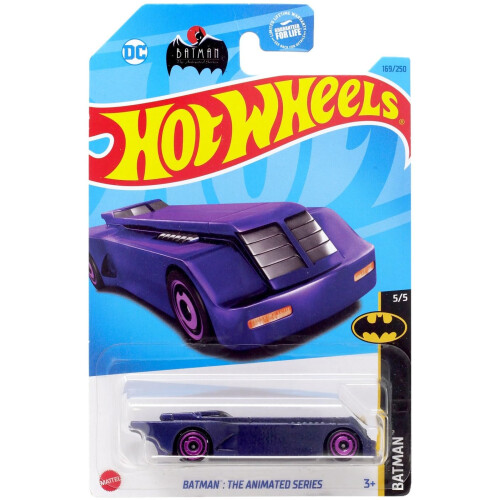 Hot Wheels Hot Wheels Batman Batmobile (Série Animée Batmobile 5/5 Violet 169/250)