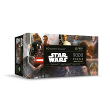 Trefl Star Wars Histoire de Darth 9000 Puzzle 78"x37" Carton Épais, Amusement Créatif pour Adultes et Enfants 14 Ans