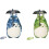 sugimura-ya Puzzle Studio Ghibli 42 pièces Set de 2 Cristal 3D Vert et Gris 1