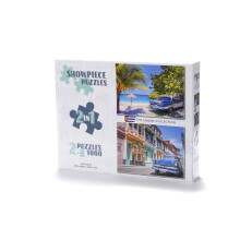 Collection de Puzzles Showpiece 2 x 1000 Pièces (San Francisco)