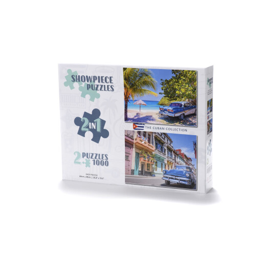 Collection de Puzzles Showpiece 2 x 1000 Pièces (San Francisco)