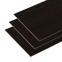 Zelfklevende PVC tegels - Houtimitatie - Waterdicht - 5,02 m² (36 stuks) - Zwart
