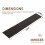 Losas de PVC autoadhesivas - Imitación madera - Impermeables - 5,02 m² (36 pcs) - Negro 2