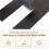 Losas de PVC autoadhesivas - Imitación madera - Impermeables - 5,02 m² (36 pcs) - Negro 3