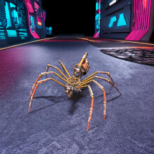 Mechanisches Insekten-Spinnen-Skulptur, Metall Modell-Kits, Bastelsets für Erwachsene, DIY Projekte, Geschenk für Männer