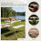Table de camping pliante - 90 x 60 cm - Aluminium léger - Pliable format valise - 1 table + 2 bancs 4