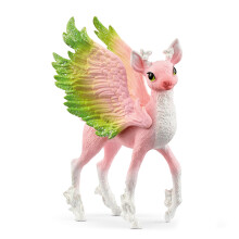 Schleich Bayala - Faon Magique - Figurine de Bébé Cerf Ailé - Figure Fantaisie Rose pour Enfants - 5 ans+ | 70821