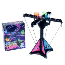 Endless Games Hook Line & Hydration Party Spiel - Ringwurfspiel für Erwachsene | 33 cm Turm mit Gläsern | Perfekt für Partys, 2+ Spieler
