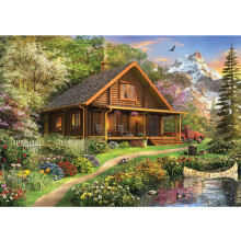 Puzzle Anatolian - Maison en Rondins, Puzzle de 1500 Pièces, 4568