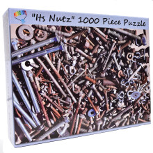 Puzzle Jigsaw de 1000 pièces pour Adultes - Matériel, Écrous et Boulons - Extrêmement Difficile