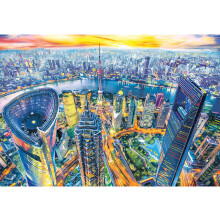 Puzzle Anatolian - Vue de Shanghai, Puzzle Jigsaw 2000 Pièces, 3962