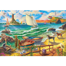 Puzzle Anatolian - Vue de la Côte, Puzzle de 500 Pièces, 3628