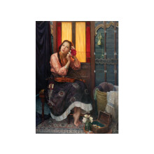 Anatolian Puzzle - Crimson Rose, 1000 Teile Puzzle, #1072