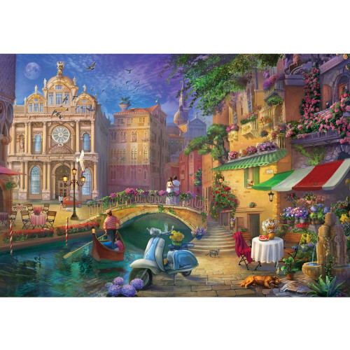 Anatolian Puzzle - Romantisches Venedig 500 Teile Puzzle # 3633