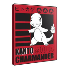 Ultra PRO - Portfolio Charmander 9-Poches pour Pokémon | Album de Cartes TCG Organisateur