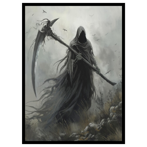 Realm Guard -100ct Manches Art TCG/MTG (Grim Reaper)