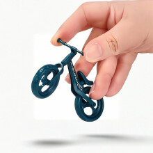Tiosen Mini Vinger Mountainbike, Desktop Decoratie Fietsfiguur, Willekeurige Kleur