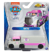 Paw Patrol - True Metal Verzamelfiguur Die-Cast Grote Truck Puppies - (Skye)