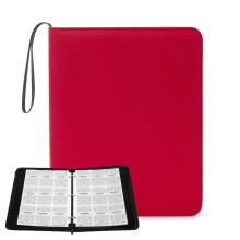 Classeur de cartes - Capacité 720, porte-cartes zippé pour MTG, sports & cartes de collection - Stockage durable et amical voyage (points rouges)