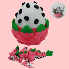 Kynovatrix Oeuf 3D Enchanté avec Miniature - Objet de Collection Fait Main | Décor Fantaisie & Cadeau