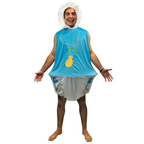 Costume Adulte Bébé Hoopster | Taille Unique